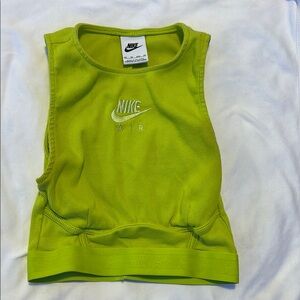 Nike Lime Green Crop Top